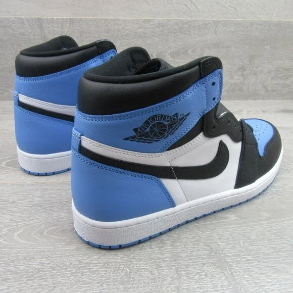Air Jordan 1 Retro High OG UNC Men' Size 13 University Blue Black NEW - Picture 7 of 15